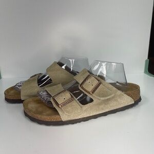 Taupe Arizona Birkenstock Sandals